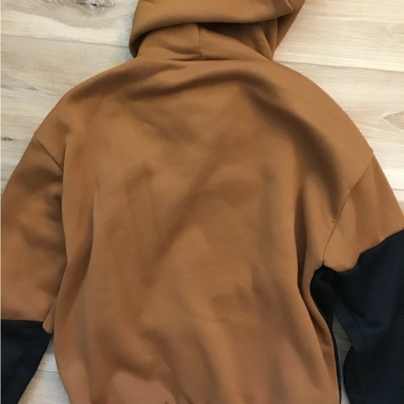 Shein Color Block Hoodie M NWOT - Picture 3 of 5